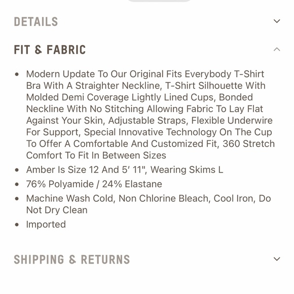 NWT- Skims.  Fits everybody T-shirt bra. Color: Green‎ Highlighter. Size: 40DDD - Picture 12 of 13